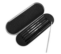 VALICLUD 1 Jeu Cueilleur De Cire D'oreille Cuillère Nettoyage Adultes Faire Le Ménage Spirale Printemps Oreille Quelque Chose Dissolvant Cueillette Acier Inoxydable 410 6 Pièces