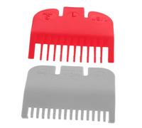 VALICLUD 1 Jeu Étrier Peigne De Protection Pour Tondeuse Garniture Guides De Coupe À Code Couleur Tondeuses Gardes Hommes Tondeuse À Poils D'animaux Tondeuse À Cheveux Plastique 2 Pièces