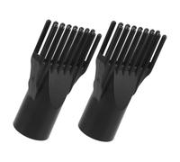 VALICLUD 1 Jeu Peigner La Bouche Du Vent Buses Peigne De Sèche-cheveux Ajuster Professionnel Peigne Sèche-cheveux Peignes Parler Brosse Sèche-cheveux Diffuser Diffusant Noir Abdos 2 Pièces
