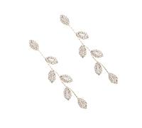 VALICLUD 1 Paire Boucles D'oreilles à Boucles D'oreilles Décoratives Boucles D'oreilles Brillantes Pendentif D'oreille Boucles D'oreilles En Glace Zircone Golden