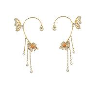 VALICLUD 1 Paire Boucles D'oreilles Béquilles Réglables Pince Protecteur Doux Organisateur Suspendu De Bijoux Ruban Adhésif Double Face Bandeau En Vrac Anneaux De Manchette Alliage