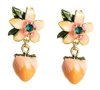 VALICLUD 1 Paire Boucles D'oreilles Pêche Boucles D'oreilles Pendantes Femme Boucles D'oreilles Pour Femme Boucles D'oreilles Drôles Boucles D'oreilles Femme Bijoux D'oreille Alliage