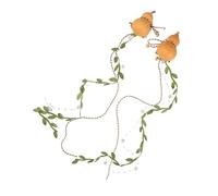 VALICLUD 1 Paire Épingle à Cheveux Gourde Ceux En Forme De Cheveux De Costumes De Filles Jeune Épingles Première Pipi Petit Accessoires De Cheveux Pour Les Filles Agrafe Enfants En Tissu