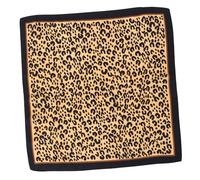 VALICLUD 1 Pc Foulard en soie léopard foulards pour femmes Sentiment de soie écharpe echarpe scarf bandeau écharpe carrée cadeau pour les femmes tons de terre écharpe en soie rougir Manquer