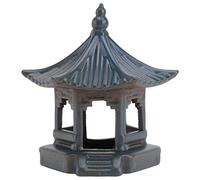 VALICLUD 1 Pc Ornements Temple Statue Decoration Bonsai Statue Japonaise Miniature Jardin Paysage Statues De Jardin Miniatures Jardin Zen Mini Figurine Asiatique Plante Céramique Suite