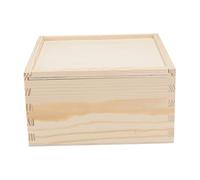 VALICLUD 1 Pièce bonbonnière en bois de mariée réception service Restauration devoir rustique coffrets boîtes de bonbons cotillons mariage Boîtes de de mariage Kaki