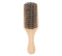 VALICLUD 1 Pièce brosse à barbe barbiers coiffeur poil tondeuse à barbe brosse de barbier boutique brosse à cheveux professionnelle brosse à moustache cheveux hérissés Jaune