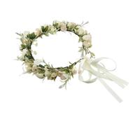 VALICLUD 1 Pièce coiffe de guirlande artificielle maman Coiffure décor pour les cheveux couronne de fleurs Coiffes coiffe de fleurs accessoire de robe de mariée en tissu