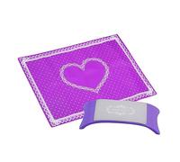VALICLUD 1 Pièce Mat à Main D'oreiller à Main Trousse De Manucure Tapis à Ongles Soutien Clou Trousses Pédicure Main De Manucure Oreiller à Ongles Manucure Repose Main Violet,mauve