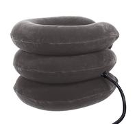 VALICLUD 1 Pièce Oreiller En Forme De u Oreiller De Couchage De Bureau Oreiller Gonflable Oreiller Anti- Oreiller Cervical Extensible Support De Collier Pvc Grey