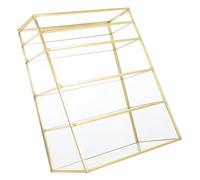 VALICLUD 1 Pièce Organiseur Rangement Décoratif pour Cosmétiques pour Bureau et Salle de Bain pour Rouges à Pinceaux et Vernis à Ongles