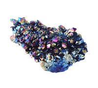 VALICLUD 1 Pièce Ornements De Grappe De Cristal Décor Salle Arc-en-ciel Attrape-soleil Pour Bureau Élément Amas De Cristaux Coloré Gros Cristaux Atsem Colorful