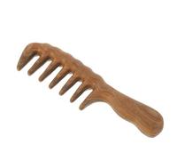 VALICLUD 1 Pièce Peigne de massage en palissandre peigne taquin pour cheveux fins style bouclé parler corps poil démêler peigne de massage en bois outil de coiffure Green