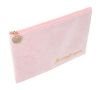 VALICLUD 1 Pièce Pochette de Rangement Portable Zippé pour Serviettes Hygiéniques et Couches Grand Modèle Rose pour Voyage et Activités de Plein Air
