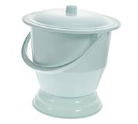 VALICLUD 1 Pièce Pot de nuit pour seau d'urine pot urinoirs miction portable pot de pot de chambre adultes bouteille d'urine portable pour hommes crachat avec couvercle Plastique Bleu