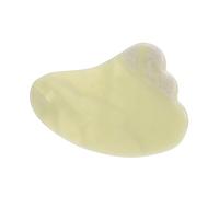 VALICLUD 1 Rouleau De Grattage Portable Pour Le Visage Outil De Massage Sûr Pour Femmes Plaque De Grattage Plaque De Massage Pour Les Jambes Jade Blanc Des Soixante