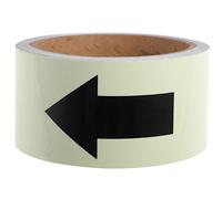 VALICLUD 1 rouleau Ruban Lumineux PVC Adhésif Glow In The Dark pour Indication et Navigation Haute Visibilité pour Escaliers Couloirs Intérieur Extérieur