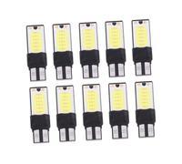 VALICLUD 10 Pcs LED Cob pour Voiture, Lampe de Position Ultra Fine, Haute Puissance, Lumière Blanche, Plug And Play, Éclairage Grand Angle pour Intérieur Automobile