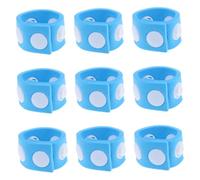 VALICLUD 10 Pièces Bonnet De Shampoing Pour Enfants Ajustable Élastique Extension Réutilisable Baignade Bande Rallonge Robuste Rallonges Robustes Rallonge Pour Chapeau Ciel Bleu Pp