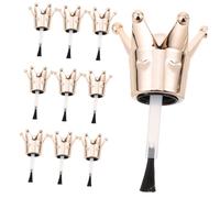 VALICLUD 10 Pièces Capsules de Remplacement pour Vernis à Ongles Pinceau pour Gel et Vernis à Ongles Accessoires de Salon de Beauté Pratiques et Durables