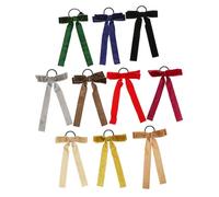 VALICLUD 10 Pièces Élastiques à Nœud Long Accessoires pour Filles et Femmes pour Fins Parties et Usage Variées Etc
