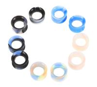 VALICLUD 10 Pièces Extension De L'oreille Boucles D'oreilles Écouteurs D'oreilles Bouchon D'oreille Kit D'étirement De La Jauge D'oreille Gel De Silice