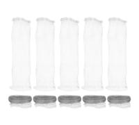 VALICLUD 10 pièces Filtre Peluches pour Machine à Laver Maille Acier Inoxydable Filet de Captage pour Tuyau de Vidange Protection Anti-obstruction Facile à Installer et Polyvalent