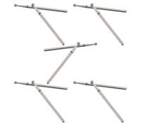 VALICLUD 10 Pièces Forets à Cuticules Carbure pour Manucure Russe Têtes de Perceuse Ongles Professionnelles pour Ponçage Modelage Limage et Lissage Compatible Machine à Ongles Usage Salon