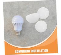VALICLUD 10 pièces Lot de Globes LED Demi-sphère pour Éclairage Vanité Diffusion Lumière Douce Remplacement Facile Installation Simple pour Miroir Maquillage Salle de Bain et Décoration