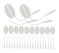 VALICLUD 10 pièces Massage Silicone Adhésifs Autoportants pour Stimulation Musculaire Coussinets Portables sans Résidu Adaptés Ems Dos et Cervicales