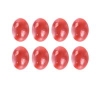 VALICLUD 10 Pièces Patchs en Pierre D'agate Ovale à Base Plate pour Bijoux, Accessoires DIY Surface Lisse, pour Décorations et Création de Bijoux Uniques