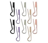 VALICLUD 10 Pièces Peigne Lissant Double Face V Lot de Brosse Coiffante Professionnelle Légère et Anti-statique Accessoire de Voyage pour Femmes Soin Doux et Démêlage Précis des Cheveux