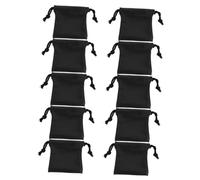VALICLUD 10 pièces Pochons de Rangement Montres Étanches PU Résistant avec Cordon Sacs de Stockage Portables pour Bijoux et Accessoires