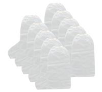 VALICLUD 10 pièces Protections Épaisses Transparentes Manchons Étanches pour Bain de Accessoires Pédicure Usage Unique pour Soins à Domicile et Salons