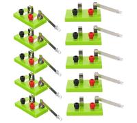 VALICLUD 10 pièces Simple Pôle Spst pour Expériences Électriques Laboratoire et Enseignement Physique Composant pour Circuits Électriques et Pédagogie Scientifique