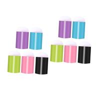 VALICLUD 10 Pièces Stylo à Ongles Conseil Trousse à Ongles Avec Kits D'ongles Uv Clou Pour Le Nail Art Baguette Doigt Pastel Petit Manucure Clous Ombres Gel D'art Fournitures Éponge