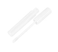 VALICLUD 10 Pièces Tube à Transparent pour Gloss Labial Conteneur de Sous Pratique Design Élégant avec Couvercle Blanc Mat