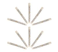 VALICLUD 10 Rouleaux de Bénédiction Mezouzah Juifs en Papier Beige Inscriptions Hébraïques Authentiques, Artisanat Traditionnel Kosher, pour Décoration de Porte Quotidienne et Pendaison