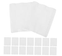 VALICLUD 100 Pièces Démaquillants Coton Épais Doux et Réutilisables Pratiques pour Soin Visage et Nettoyage Blanc Portable