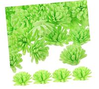 VALICLUD 100 pièces Flower Diffuser Artificial Chrysanthemum Aromatherapy Accessories for Home Office Portable Passive Essential Oil Diffuser Foam Flowers