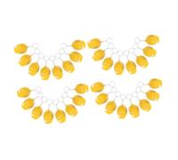 VALICLUD 100 Pièces Mini Porte-clés Casque de Chantier Jaune Décoration Fête Construction Porte-clés pour Hommes Cadeau Anniversaire Garçon Fille et Adultes Accessoire et Portable
