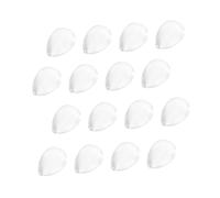 VALICLUD 100 pièces Présentoir Vernis Ongles Verre Transparent Support pour Affichage Nail Art Pratique pour Gel et Organisateur Portable pour Salon Manucure