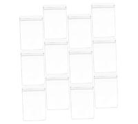VALICLUD 100 pièces Sachets Zippés pour Bijoux Pochettes Auto Scellantes de pour de Bijoux Cartes Parfaites pour Petits Commerces