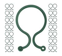 VALICLUD 100 Pinces à Tomates Vertes Grandes Tailles - Clips de Support Réutilisables pour Tiges et Vignes - Accessoires Pratiques pour Jardinage et Fixation de Plantes de Jardin