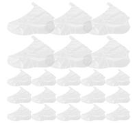 VALICLUD 1000 Pièces Lot de Housses Transparentes Longues pour Soins Hydratants Doublures Bains Masques et Essais Chaussures Protection Complète Sécheresse et