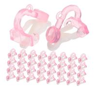 VALICLUD 100pièces Boucles Oreilles Clip Garçon Fille De Bijoux Parfaits Pour Anniversaire Festivals Confortables Perçage