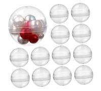 VALICLUD 100pièces Boule Transparente Remplissable Contenant Pour Fête Et Cadeau Boîte De Présentation Élégante