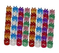 VALICLUD 100pièces Décorations Pour Cheveux Dreadlocks Breloques Pour Cheveux Tressés Accessoires Pour Tresses Anneaux Pour Décorations Pour Dreadlocks Accessoires Pour Tressés