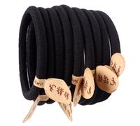 VALICLUD 100pièces Élastique à Cheveux Simple Anneau Élastique sans Couture pour Femmes et Filles Très Extensibles