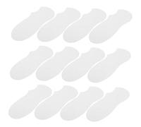 VALICLUD 100pièces Insertions De Carton Pour Chaussettes Courtes Supports Carton Blanc Avec Fentes Découpées Pour Organisation Magasin Accessoires Pour Chaussettes